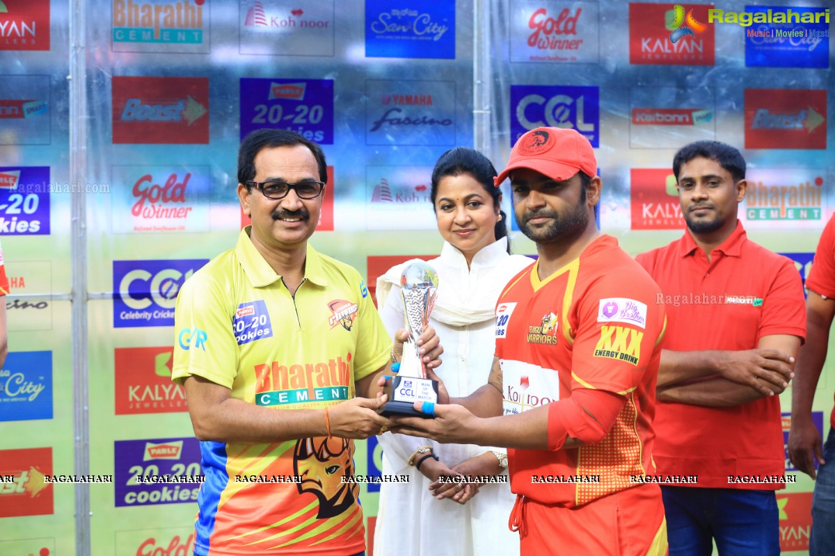 CCL 6 - Telugu Warriors Vs Chennai Rhinos