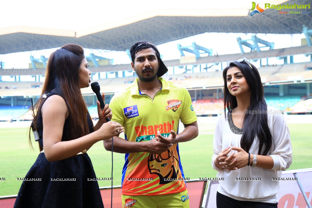 CCL 6 - Telugu Warriors Vs Chennai Rhinos