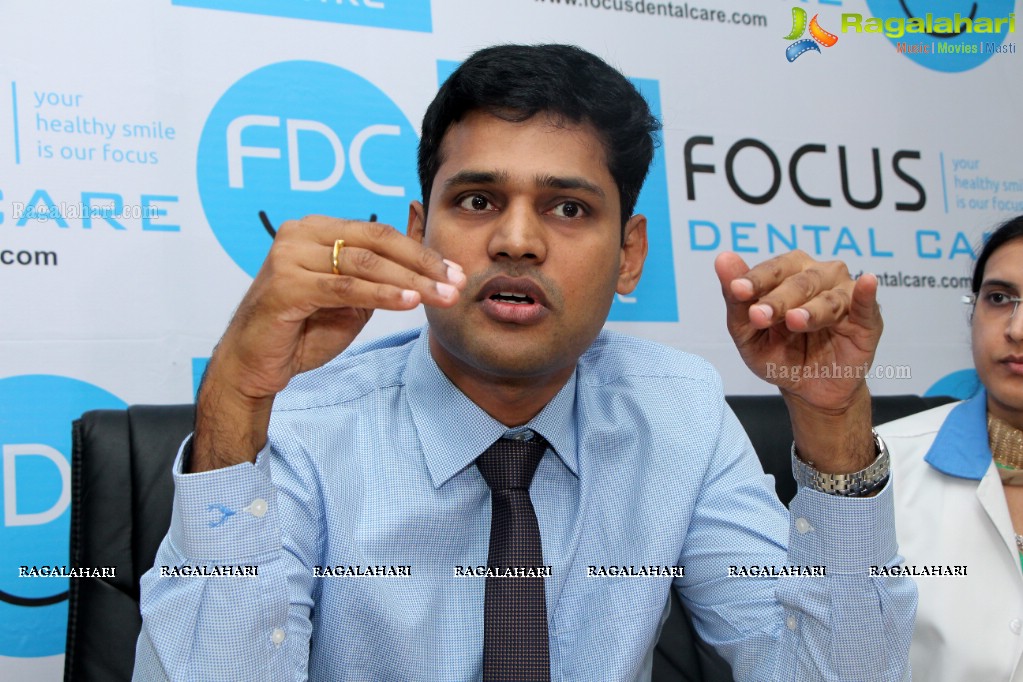 Hyderabad Dental Surgeon Dr. Ajay Krishna Press Meet