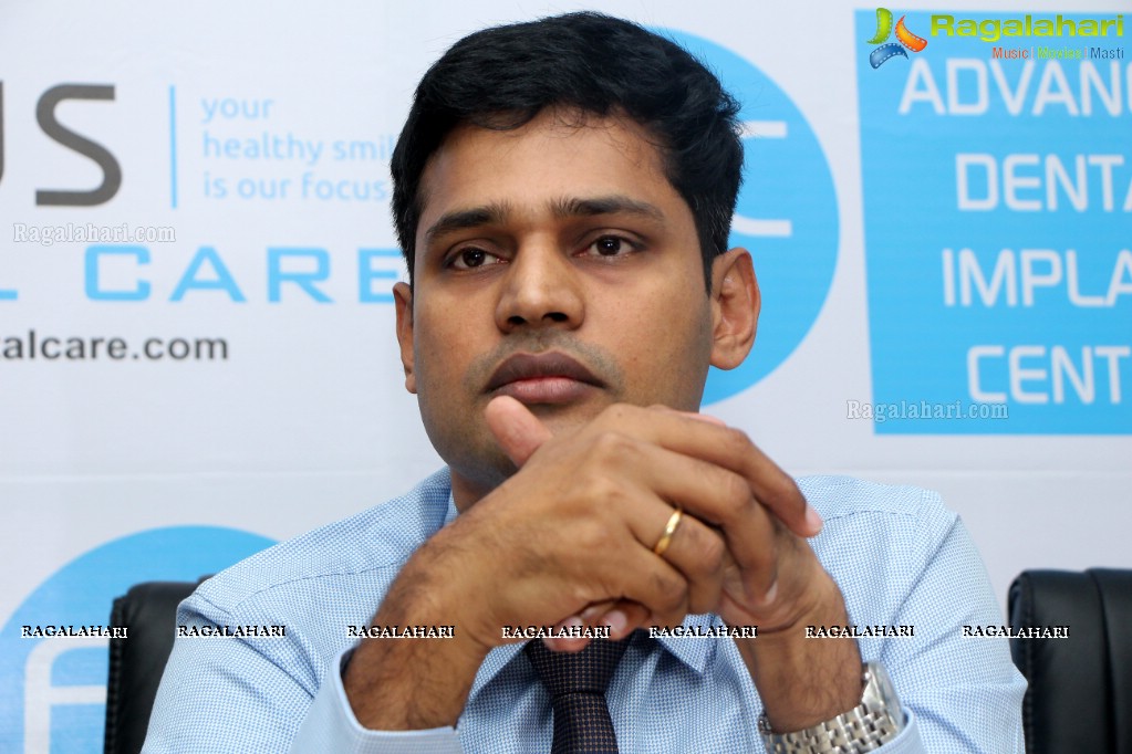 Hyderabad Dental Surgeon Dr. Ajay Krishna Press Meet