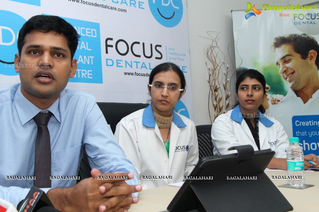 Hyderabad Dental Surgeon Dr. Ajay Krishna Press Meet