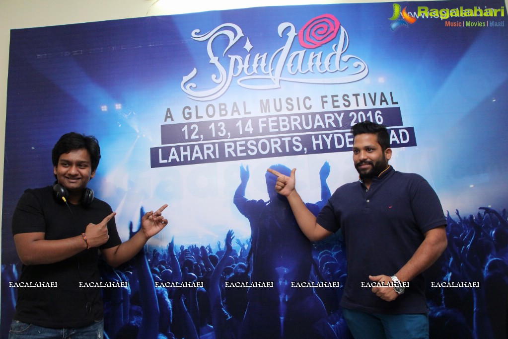 Spinland - A Global Music Festival Press Meet by DJ Prithvi Sai