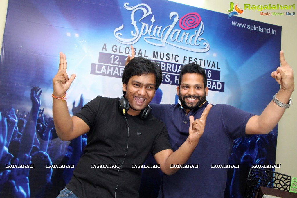 Spinland - A Global Music Festival Press Meet by DJ Prithvi Sai