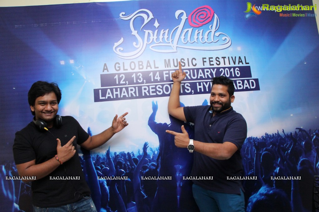 Spinland - A Global Music Festival Press Meet by DJ Prithvi Sai