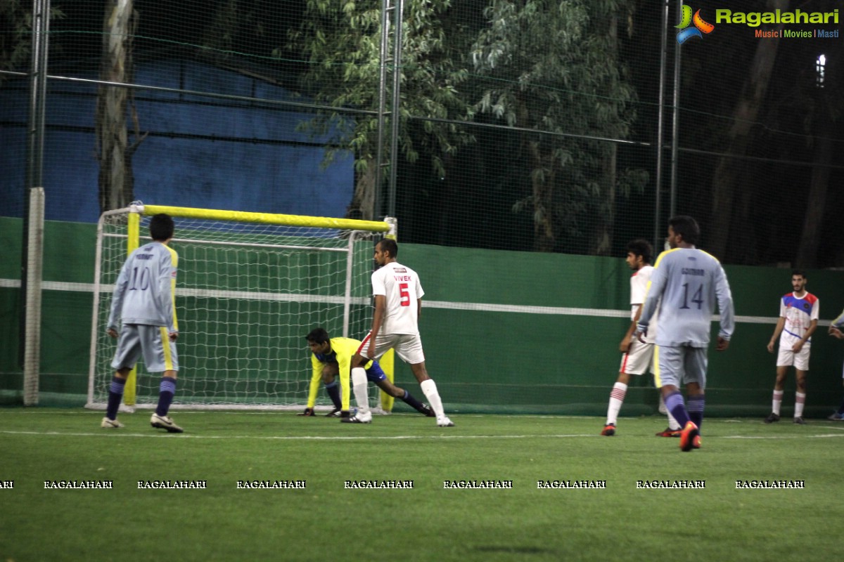 Hyderabad Football League (HFL) 2016 at Turfside, Jubilee Hills, Hyderabad