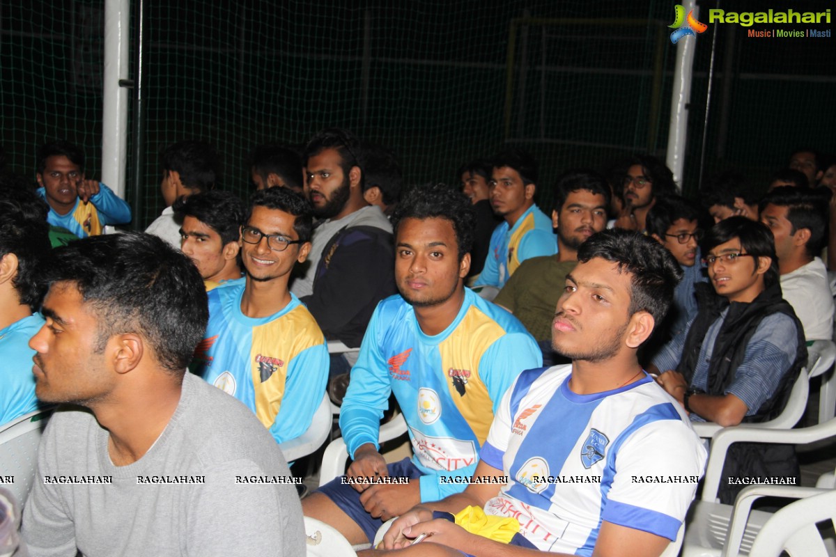 Hyderabad Football League (HFL) 2016 at Turfside, Jubilee Hills, Hyderabad