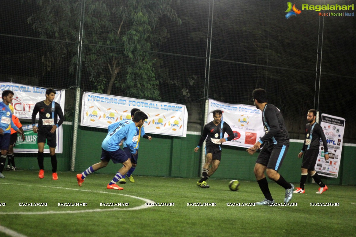 Hyderabad Football League (HFL) 2016 at Turfside, Jubilee Hills, Hyderabad