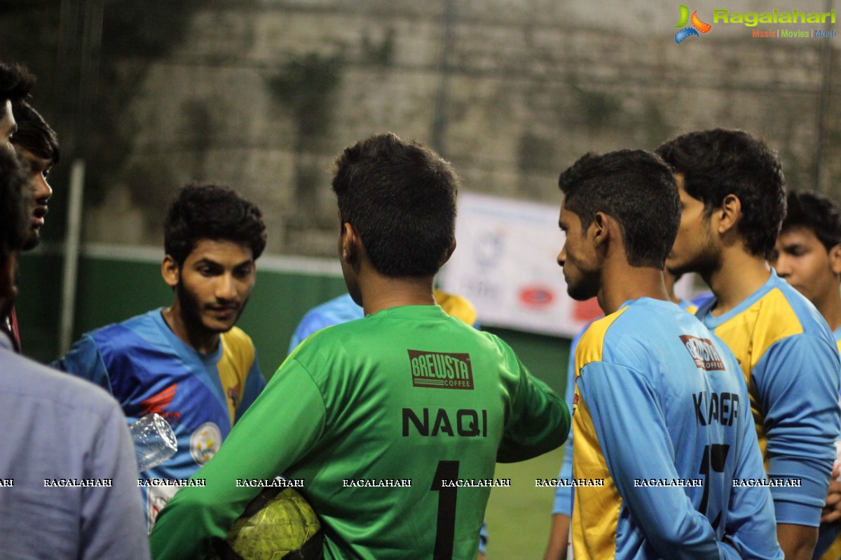 Hyderabad Football League (HFL) 2016 at Turfside, Jubilee Hills, Hyderabad