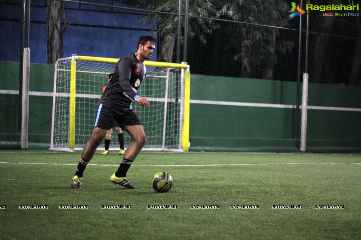 Hyderabad Football League (HFL) 2016 at Turfside, Jubilee Hills, Hyderabad