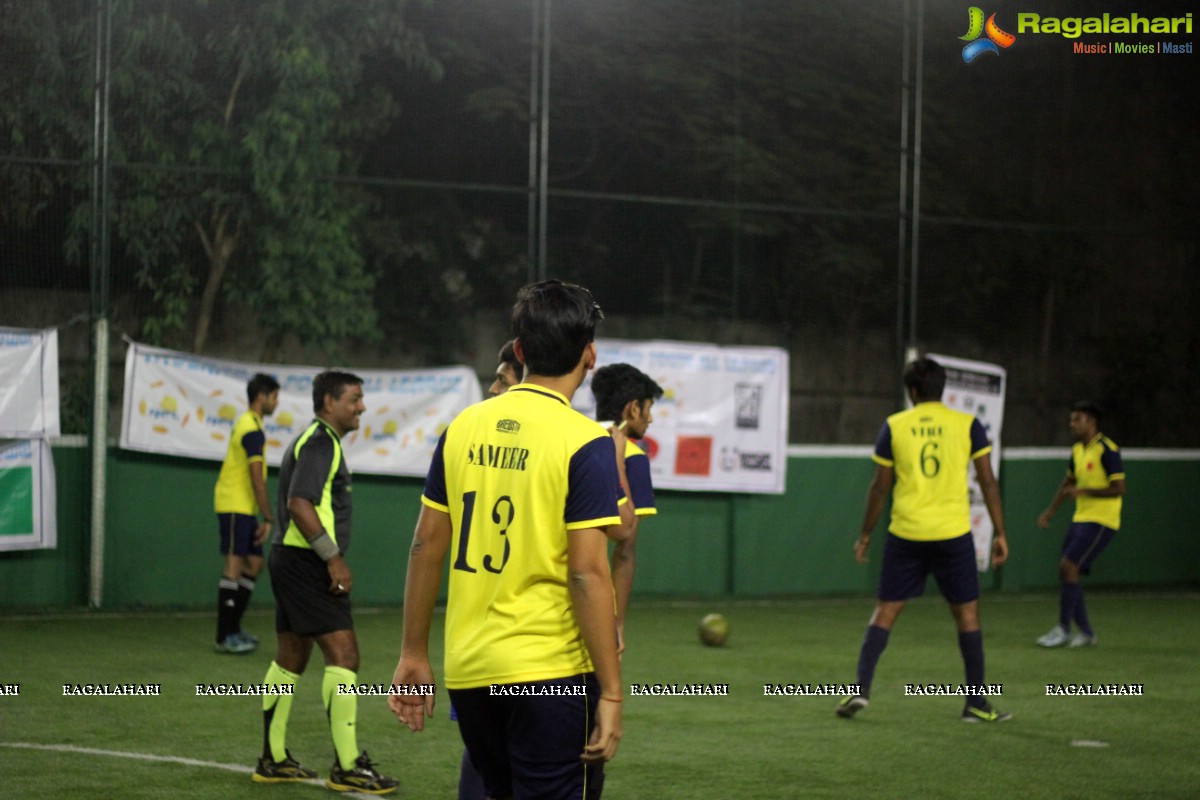 Hyderabad Football League (HFL) 2016 at Turfside, Jubilee Hills, Hyderabad