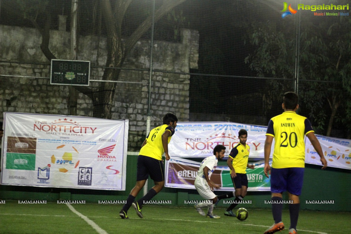 Hyderabad Football League (HFL) 2016 at Turfside, Jubilee Hills, Hyderabad