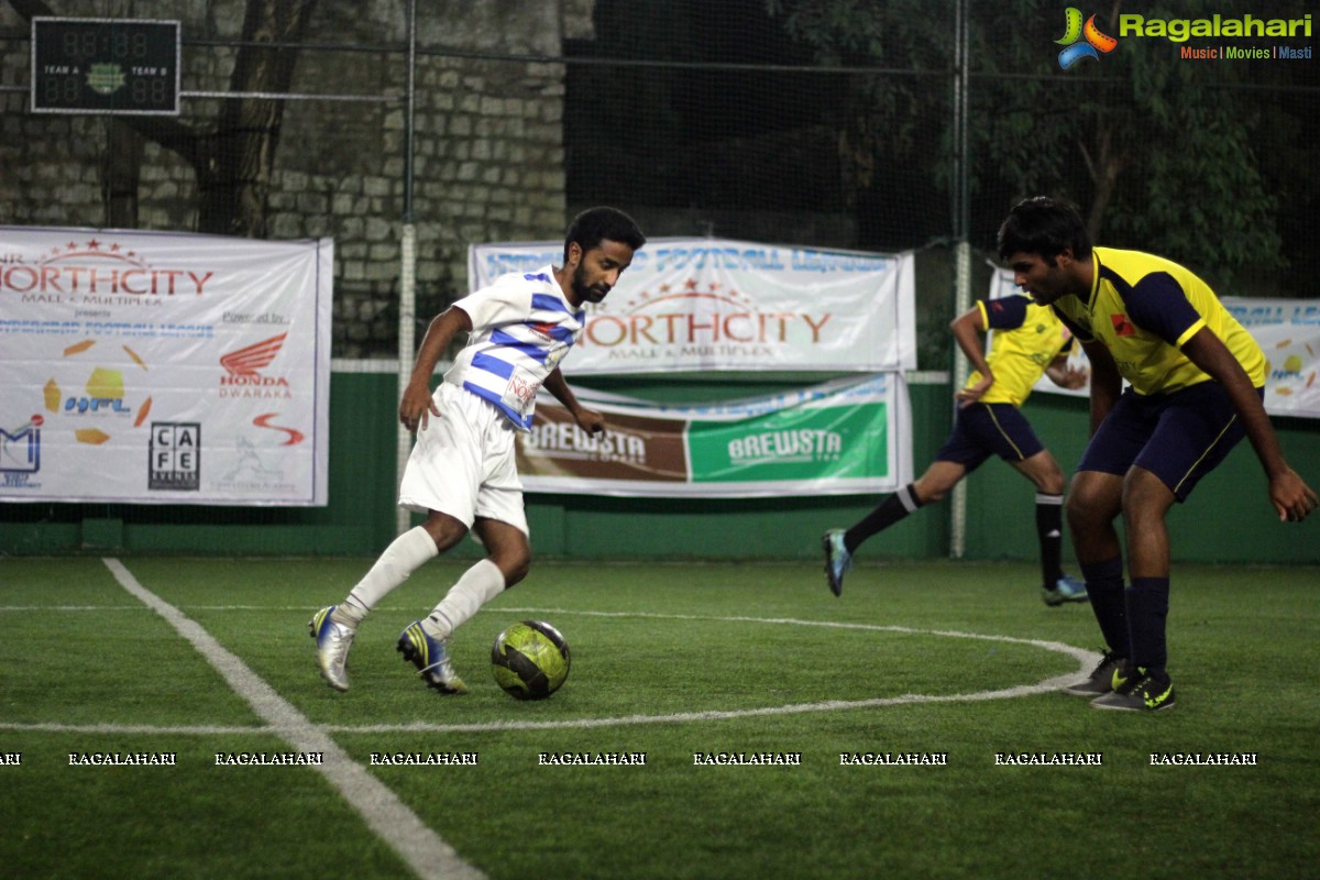 Hyderabad Football League (HFL) 2016 at Turfside, Jubilee Hills, Hyderabad