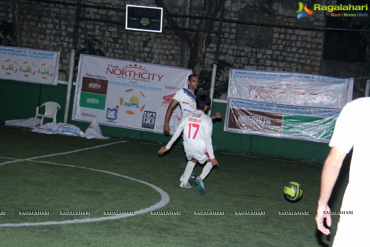 Hyderabad Football League (HFL) 2016 at Turfside, Jubilee Hills, Hyderabad