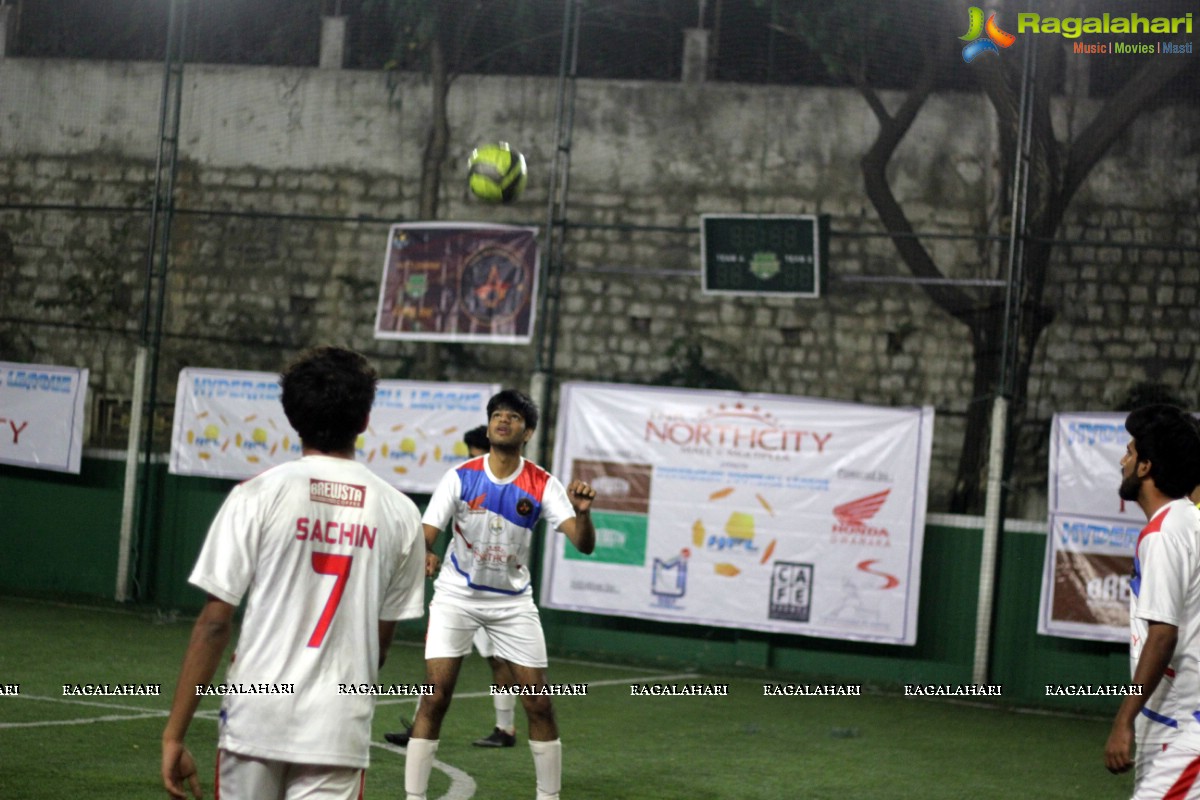 Hyderabad Football League (HFL) 2016 at Turfside, Jubilee Hills, Hyderabad