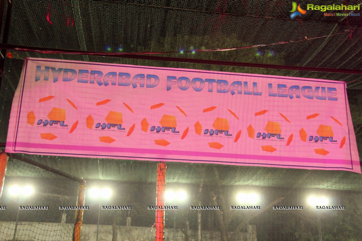 Hyderabad Football League (HFL) 2016 at Turfside, Jubilee Hills, Hyderabad