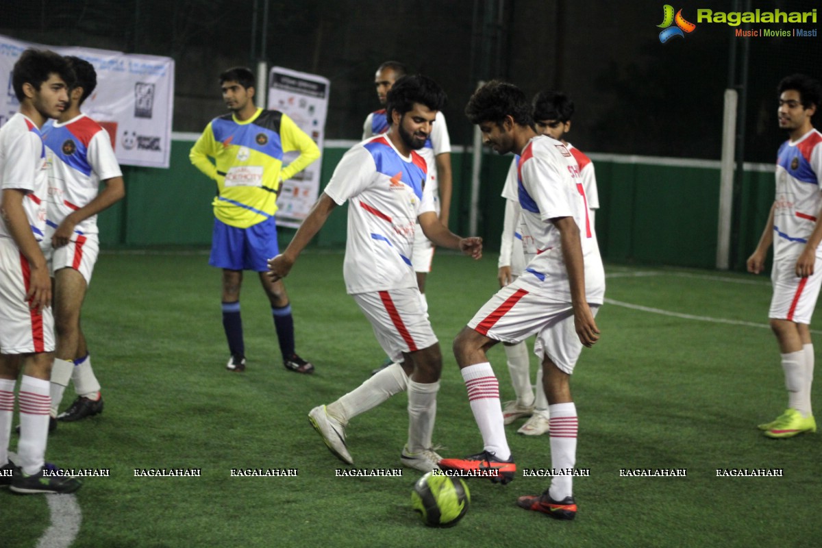 Hyderabad Football League (HFL) 2016 at Turfside, Jubilee Hills, Hyderabad