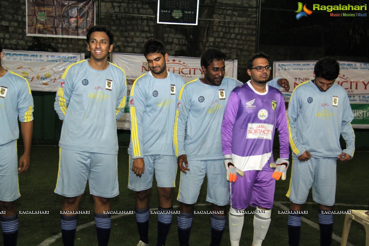 Hyderabad Football League (HFL) 2016 at Turfside, Jubilee Hills, Hyderabad