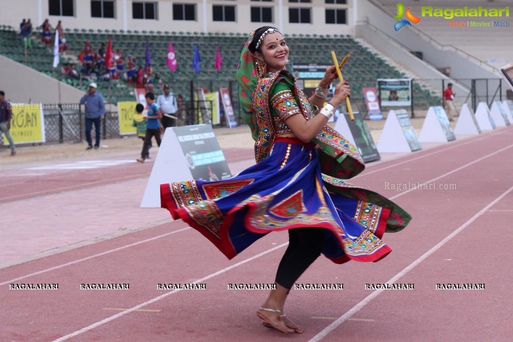 Biggest Dandiya/Garba Competition at Yuva Olympiad 2016