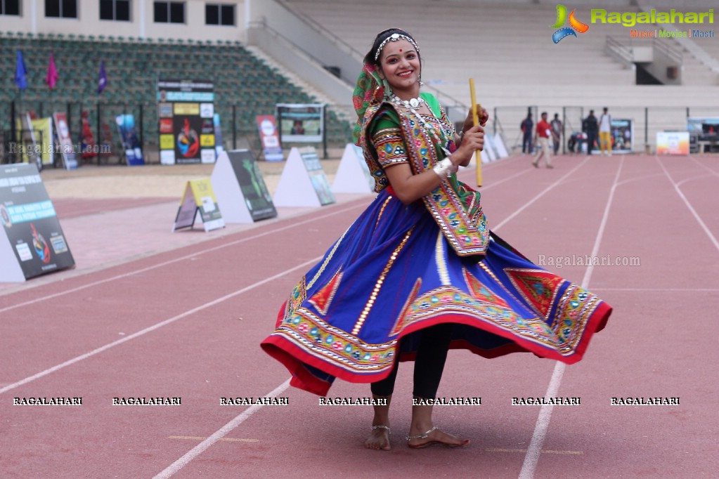 Biggest Dandiya/Garba Competition at Yuva Olympiad 2016