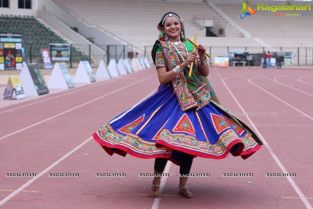 Biggest Dandiya/Garba Competition at Yuva Olympiad 2016