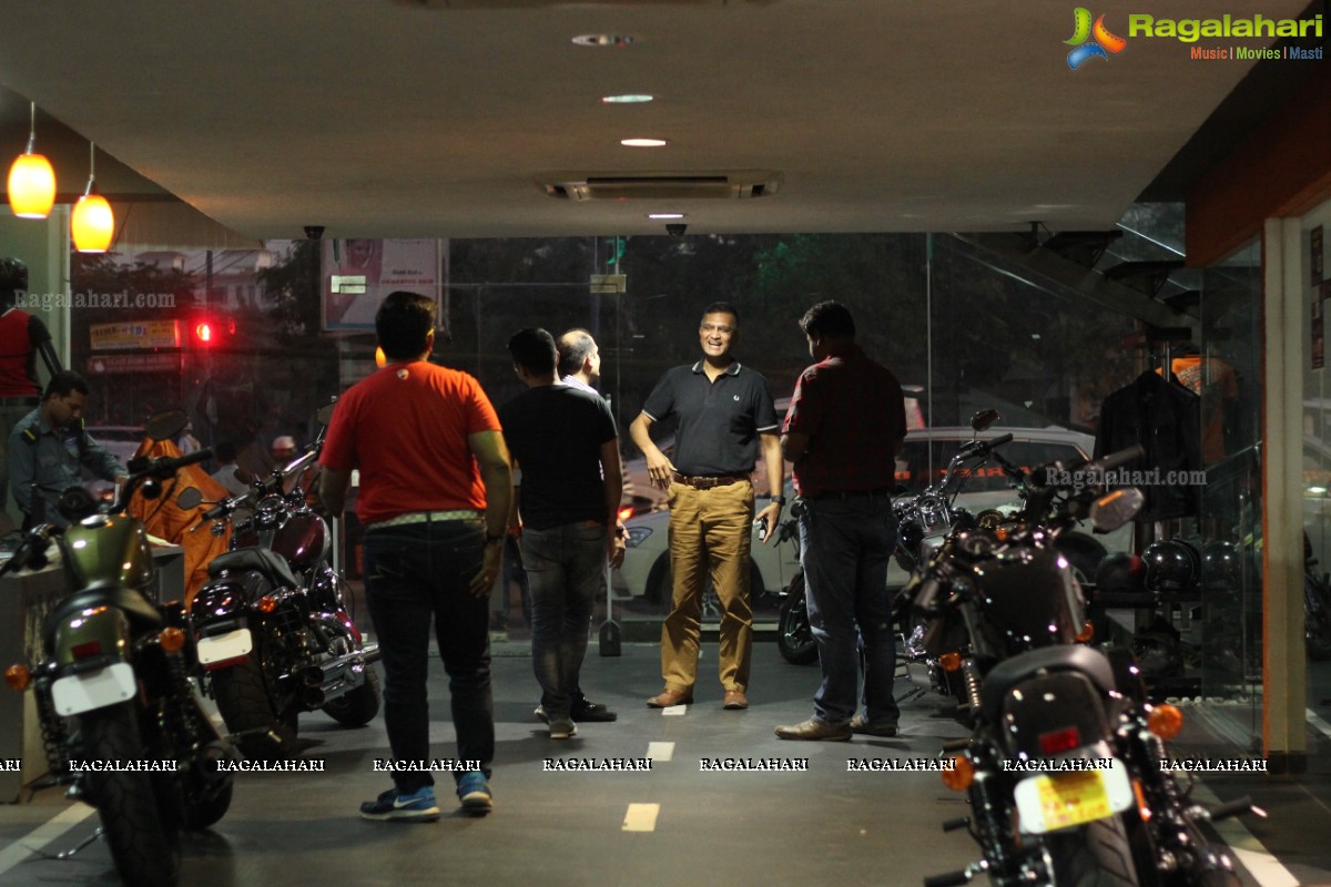 Harley-Davidson Sportster 1200C Bike Launch, Hyderabad