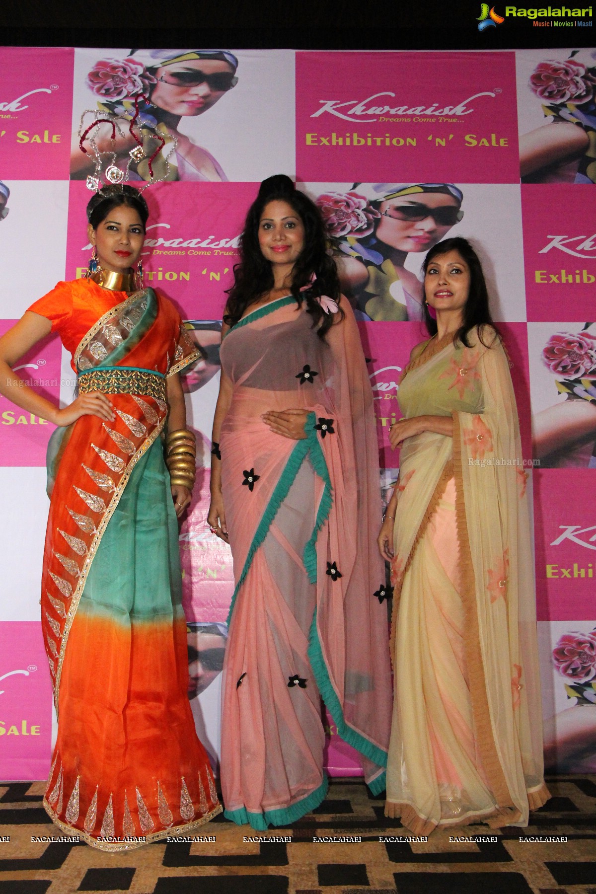 Grand Curtain Raiser of Khwaaish Designer Exhibition, Hyderabad 