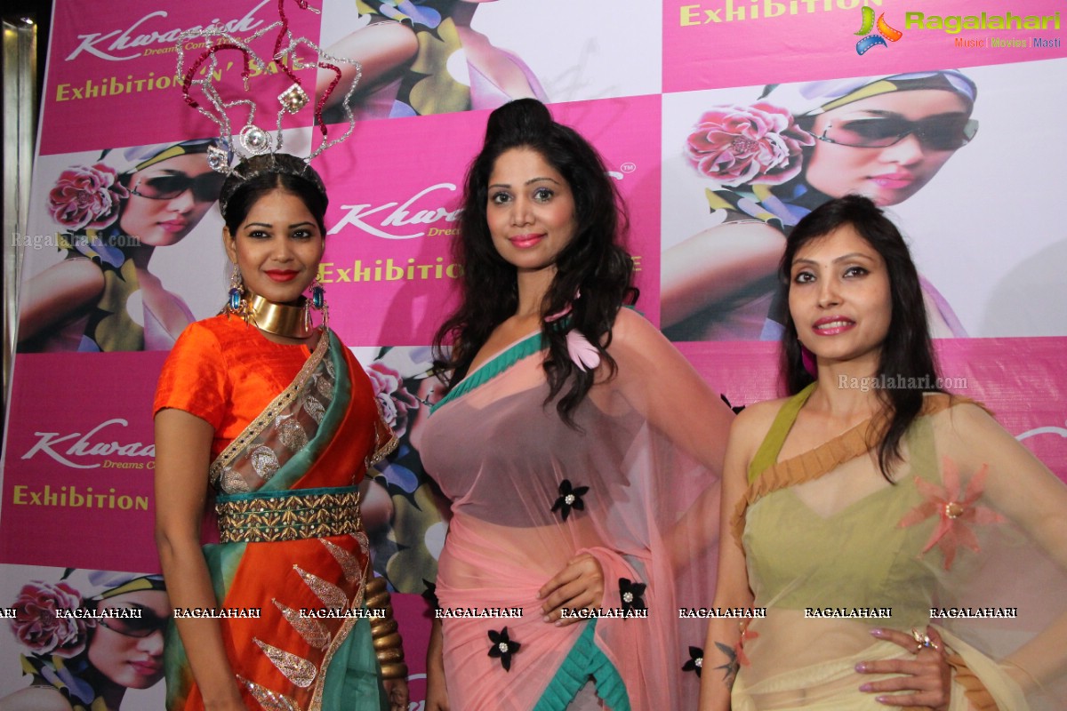 Grand Curtain Raiser of Khwaaish Designer Exhibition, Hyderabad 