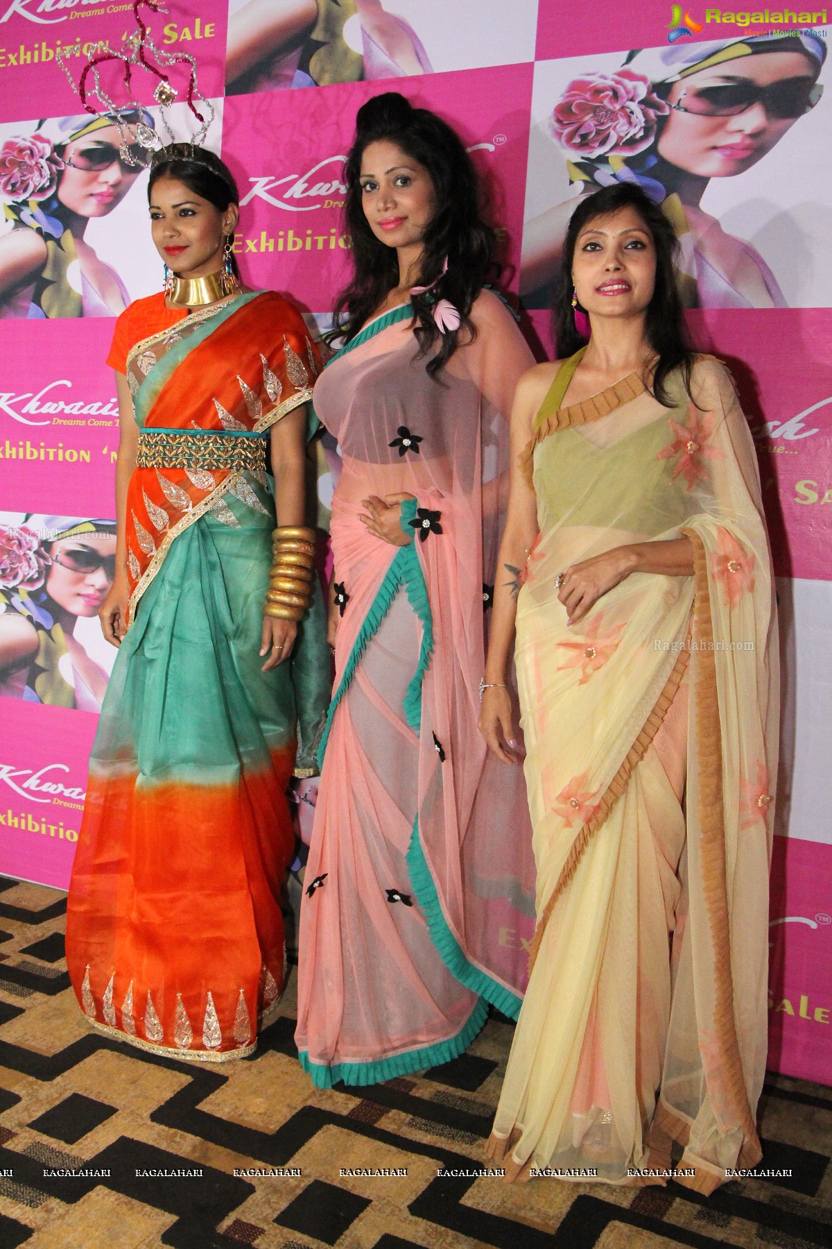 Grand Curtain Raiser of Khwaaish Designer Exhibition, Hyderabad 