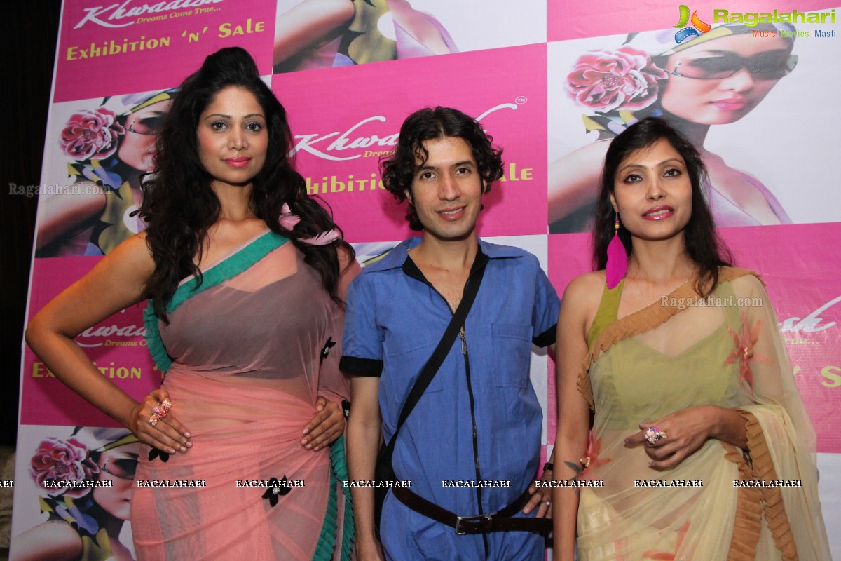 Grand Curtain Raiser of Khwaaish Designer Exhibition, Hyderabad 