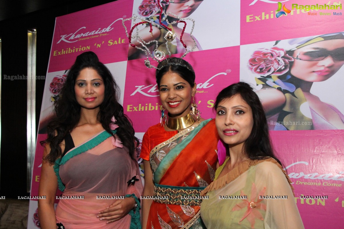 Grand Curtain Raiser of Khwaaish Designer Exhibition, Hyderabad 