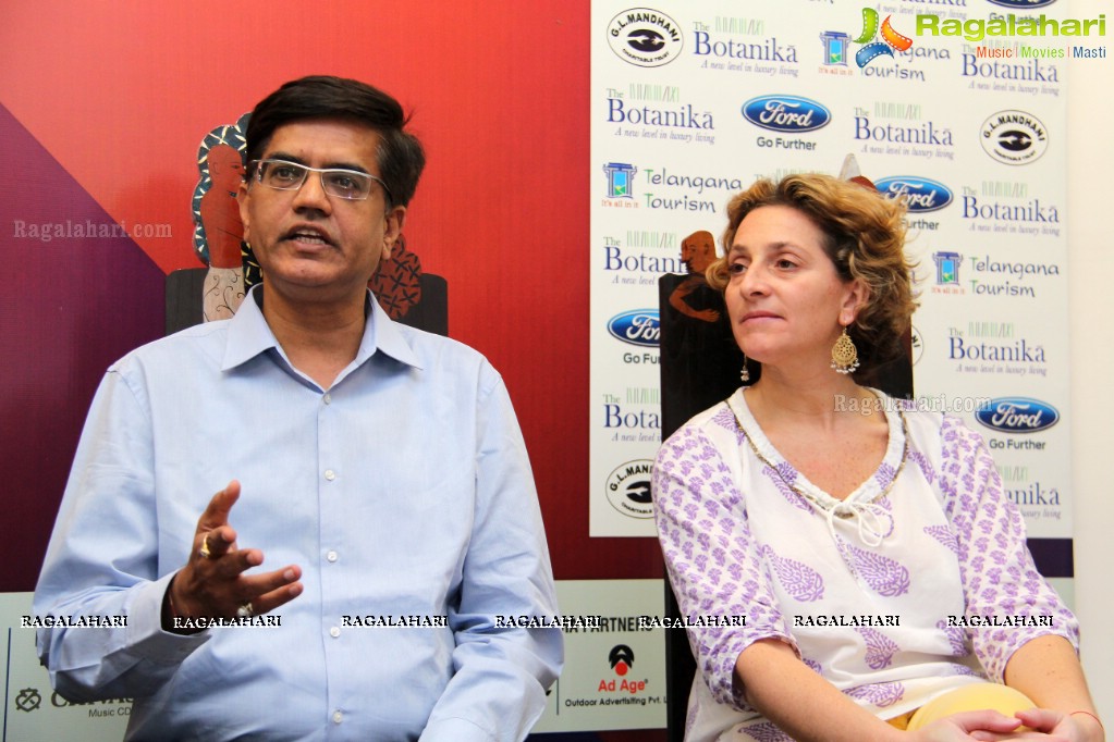 Krishnakriti Festival of Art & Culture Press Meet, Hyderabad 