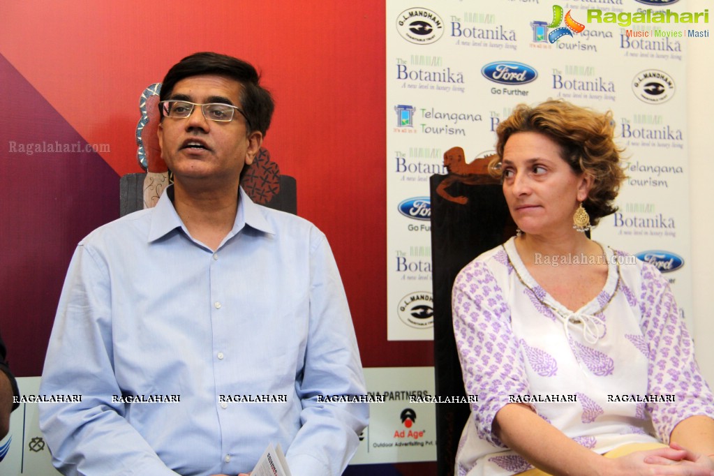 Krishnakriti Festival of Art & Culture Press Meet, Hyderabad 