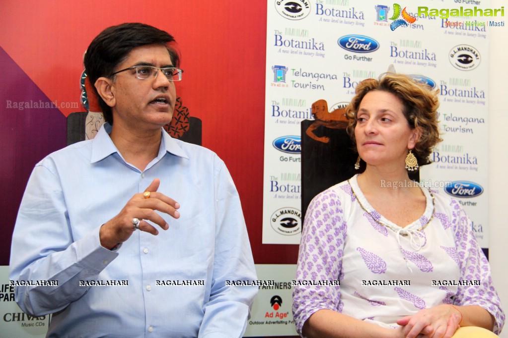 Krishnakriti Festival of Art & Culture Press Meet, Hyderabad 