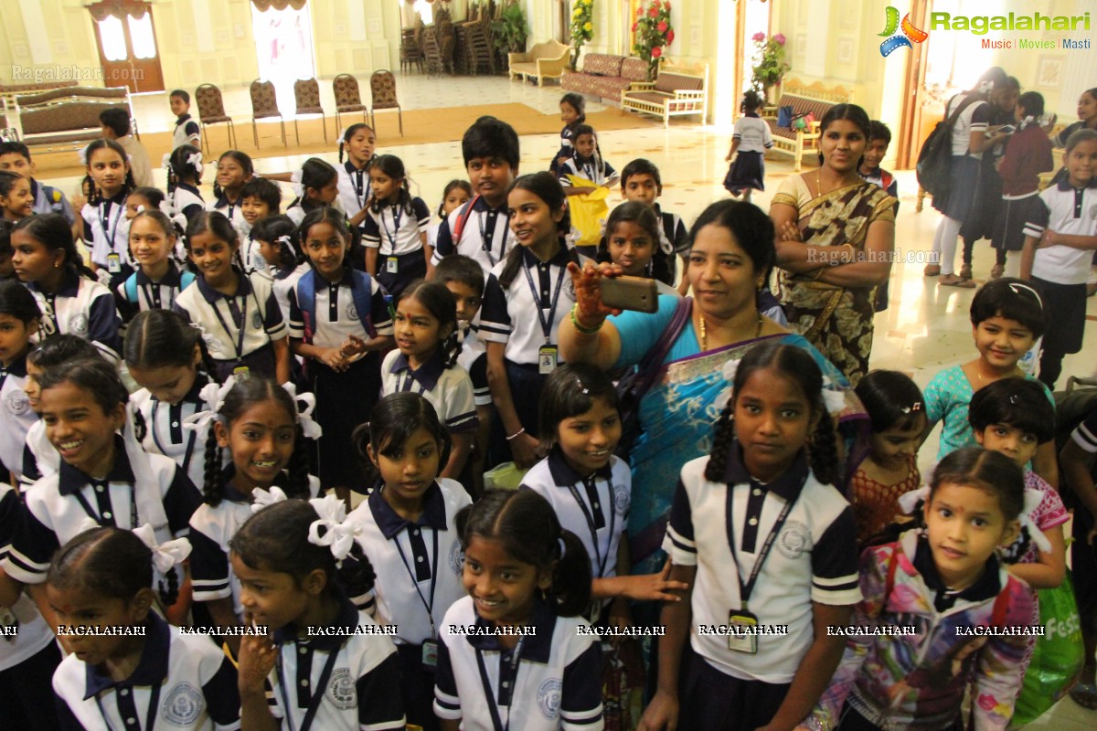 Lions Club of Hyderabad Petals 'Gift a Day Program' at Dhola-Ri-Dhani, Hyderabad