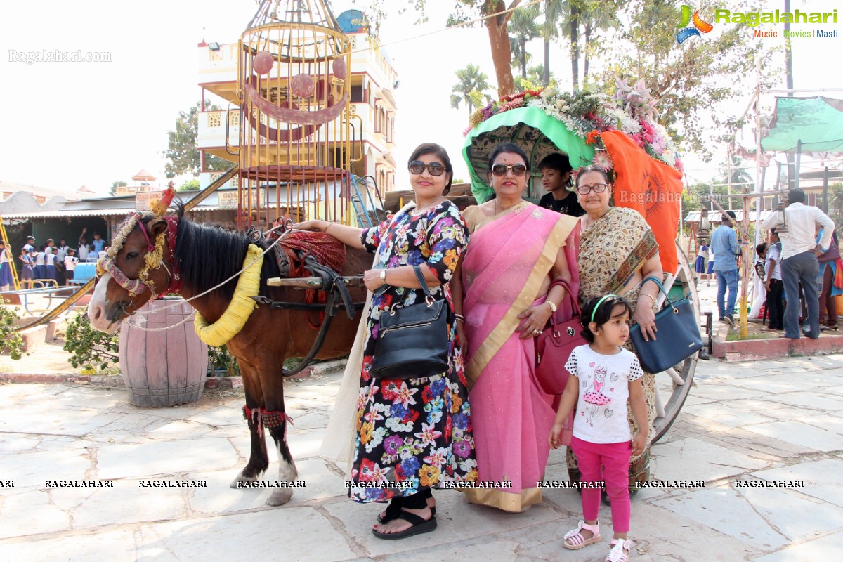 Lions Club of Hyderabad Petals 'Gift a Day Program' at Dhola-Ri-Dhani, Hyderabad