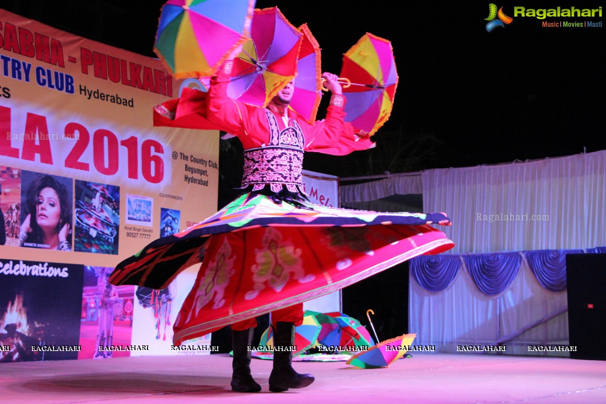 Lohri Celebrations 2016 by Punjabi Sabha Phulkari at Country Club, Hyderabad