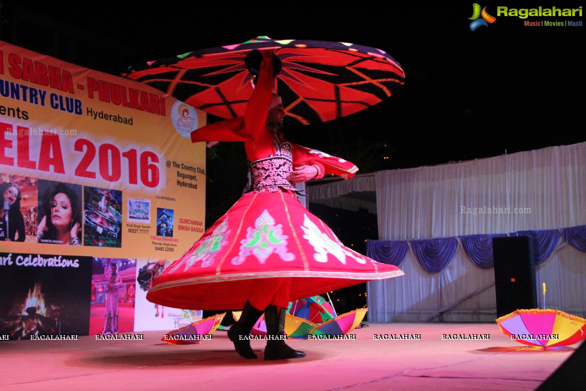 Lohri Celebrations 2016 by Punjabi Sabha Phulkari at Country Club, Hyderabad