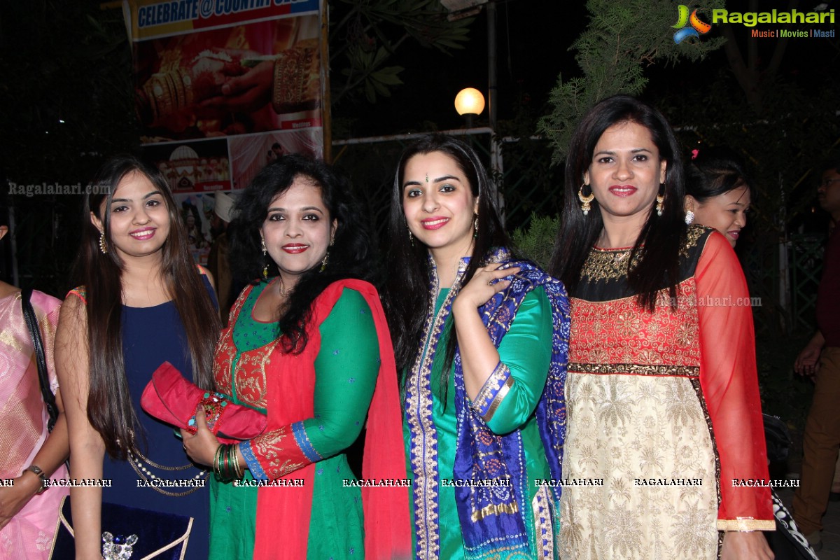 Lohri Celebrations 2016 by Punjabi Sabha Phulkari at Country Club, Hyderabad