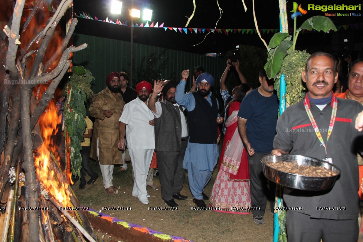 Lohri Celebrations 2016 by Punjabi Sabha Phulkari at Country Club, Hyderabad