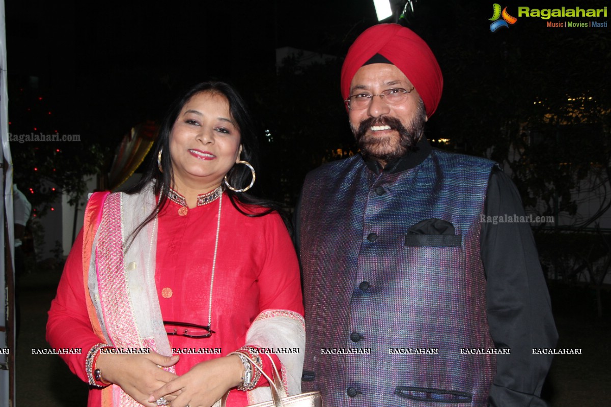 Lohri Celebrations 2016 by Punjabi Sabha Phulkari at Country Club, Hyderabad