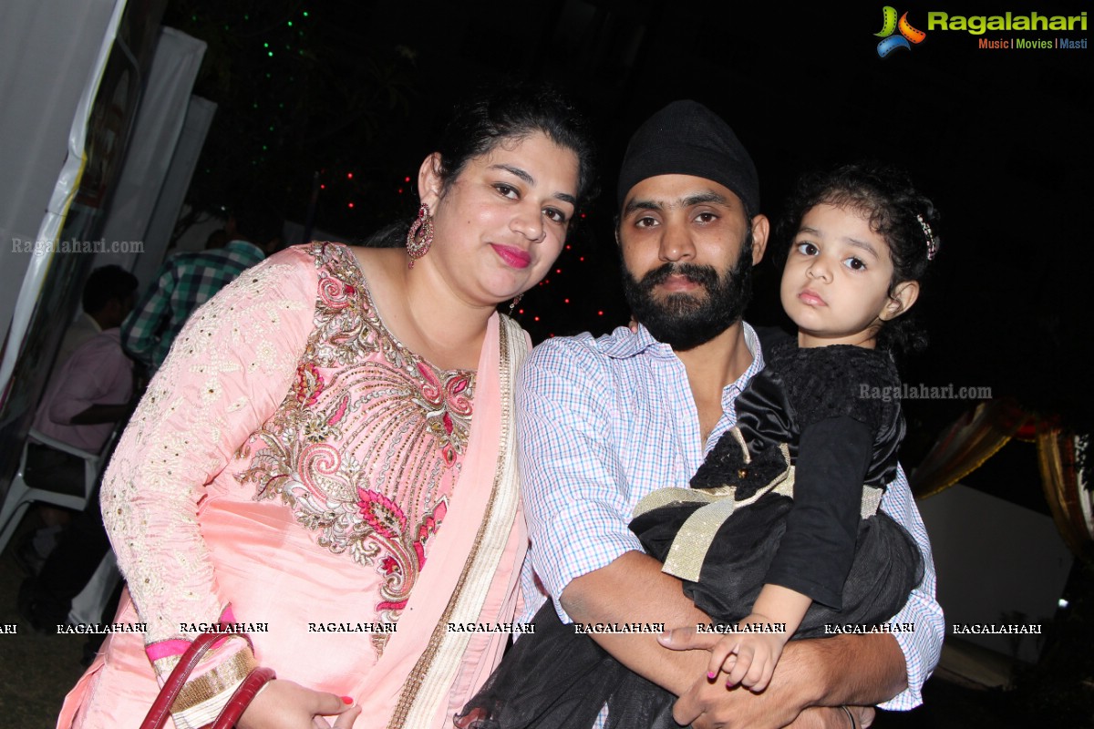 Lohri Celebrations 2016 by Punjabi Sabha Phulkari at Country Club, Hyderabad