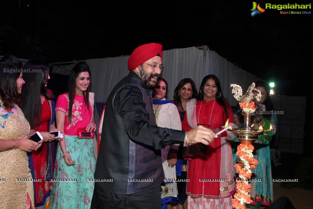 Lohri Celebrations 2016 by Punjabi Sabha Phulkari at Country Club, Hyderabad