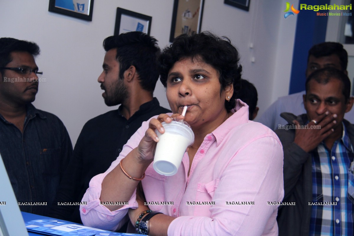 Nandini Reddy, Rahul Ravindran, Kalyani Koduru launches Makers of Milk Shakes at Himayatnagar, Hyderabad