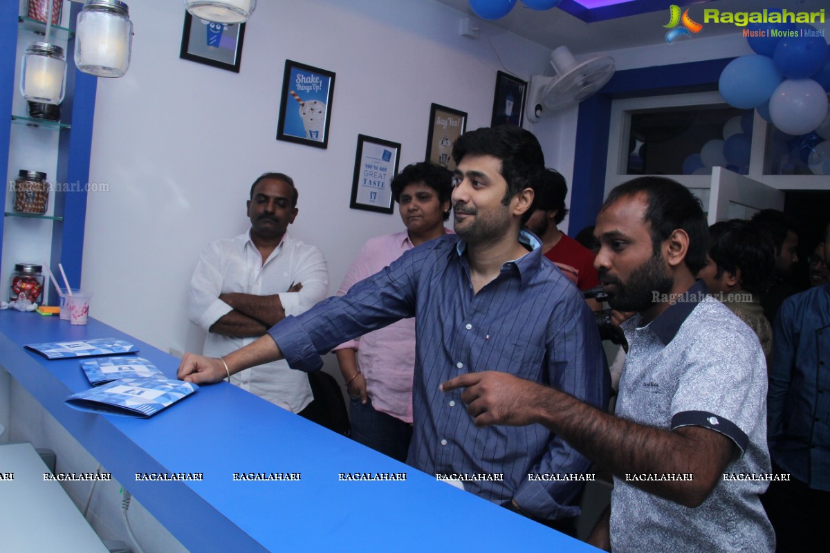 Nandini Reddy, Rahul Ravindran, Kalyani Koduru launches Makers of Milk Shakes at Himayatnagar, Hyderabad