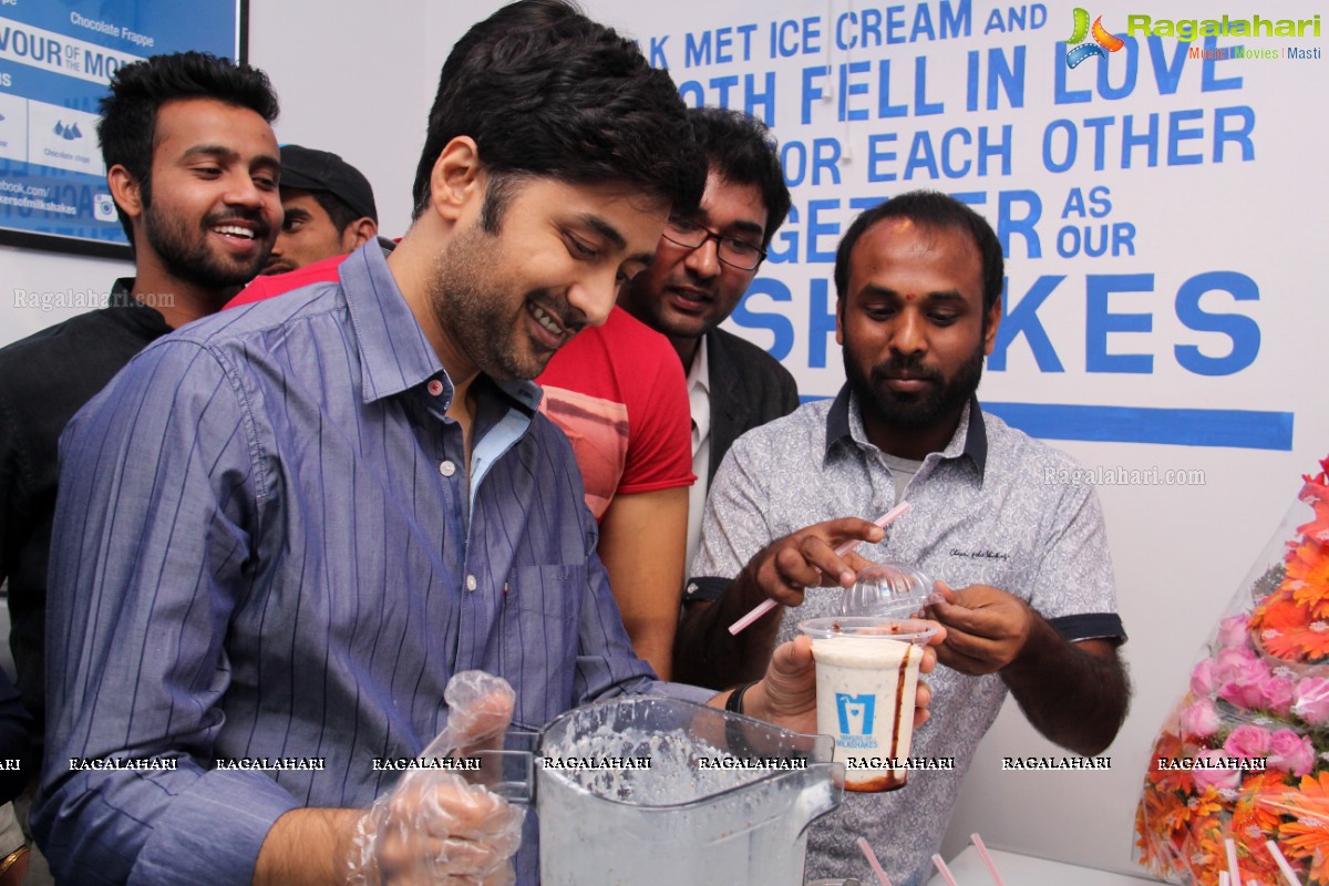 Nandini Reddy, Rahul Ravindran, Kalyani Koduru launches Makers of Milk Shakes at Himayatnagar, Hyderabad