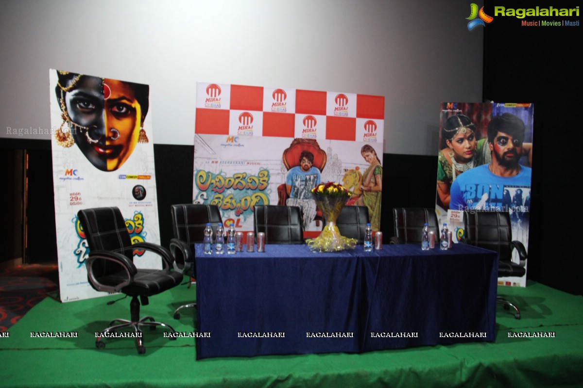 Lacchimdeviki O Lekkundi Team launches Miraj Cinemas in Hyderabad