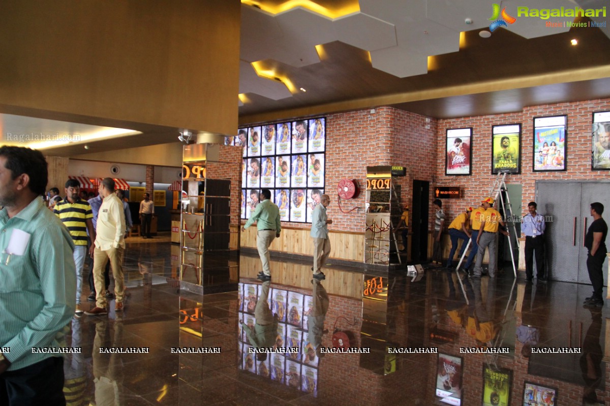 Lacchimdeviki O Lekkundi Team launches Miraj Cinemas in Hyderabad