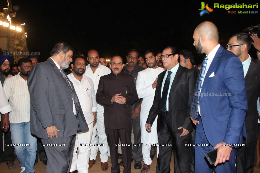 Wedding Reception of Grand Daughter of Mohammad Mahmood Ali (Deputy CM of Telangana) at Imperial Gardens, Hyderabad