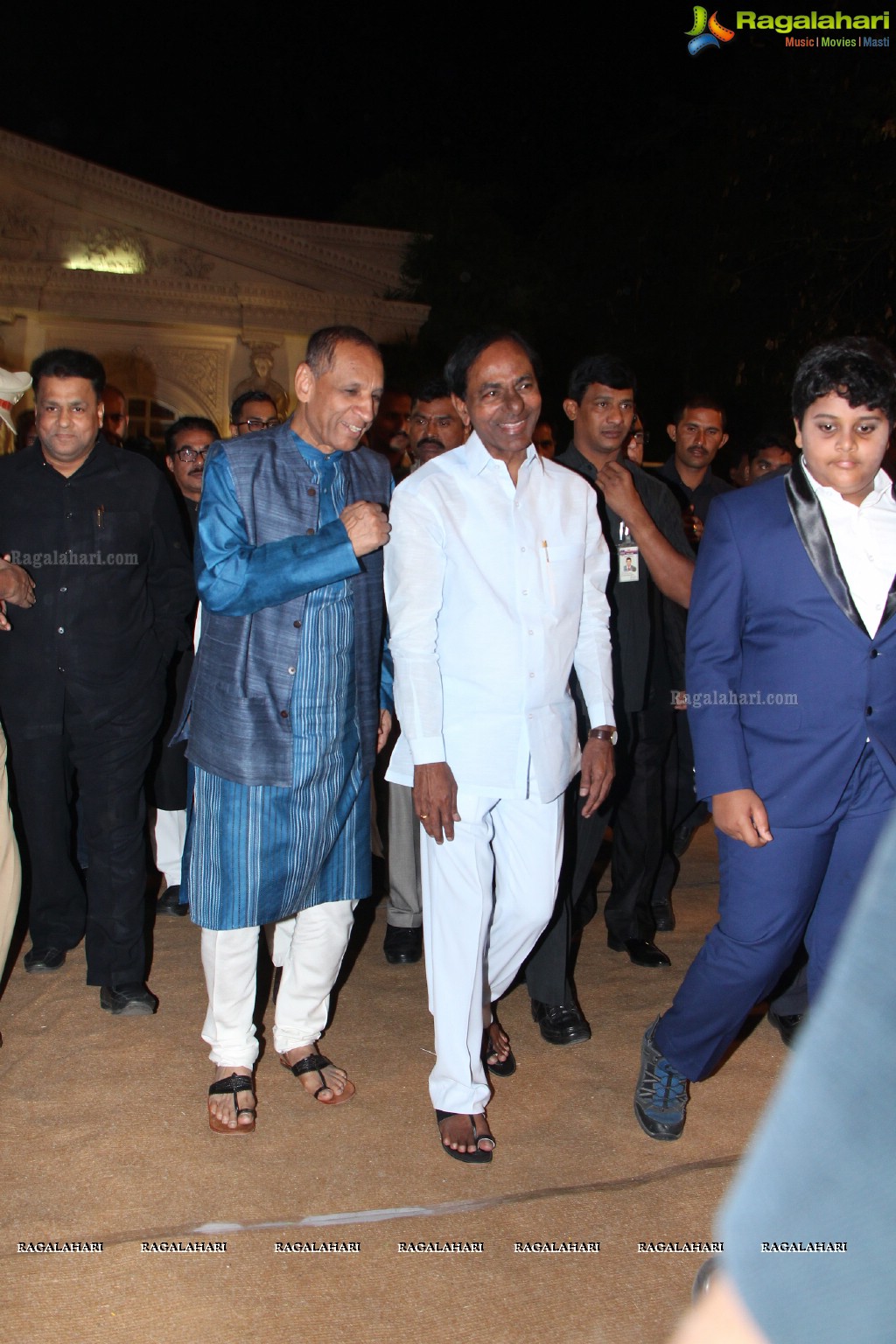 Wedding Reception of Grand Daughter of Mohammad Mahmood Ali (Deputy CM of Telangana) at Imperial Gardens, Hyderabad