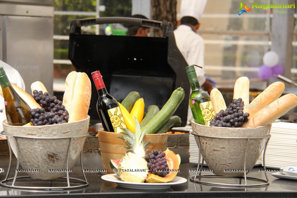 Grape Stomping at The Square, Novotel Hyderabad